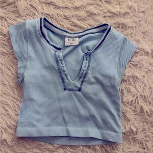 Xs/small light blue top